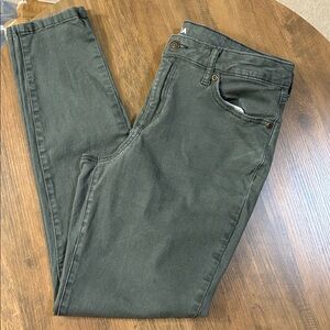 Sonoma Women's Olive Green Skinny Jeans. Size 12R
